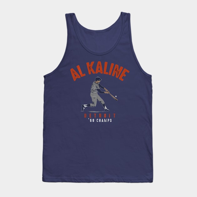 Al Kaline 68 Champs Tank Top by KraemerShop